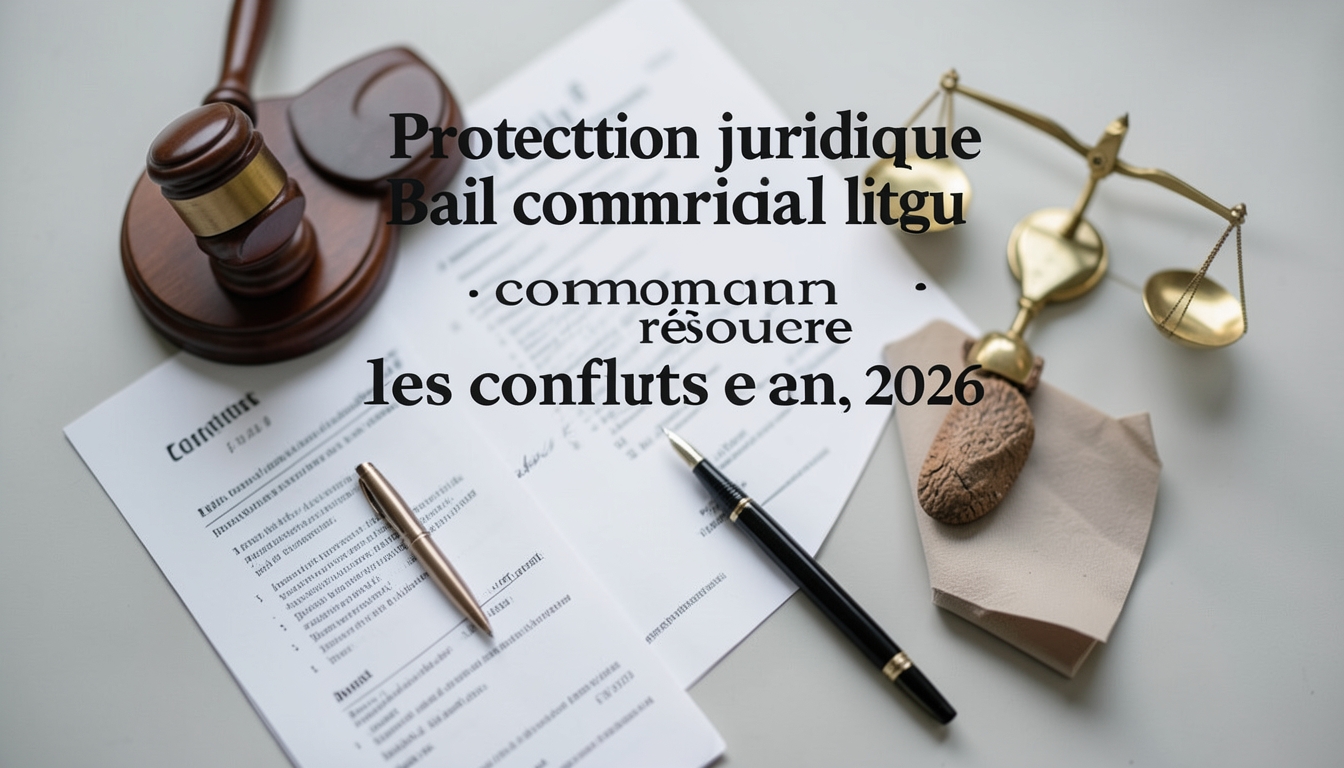 protection juridique bail commercial litige pour conflits locaux