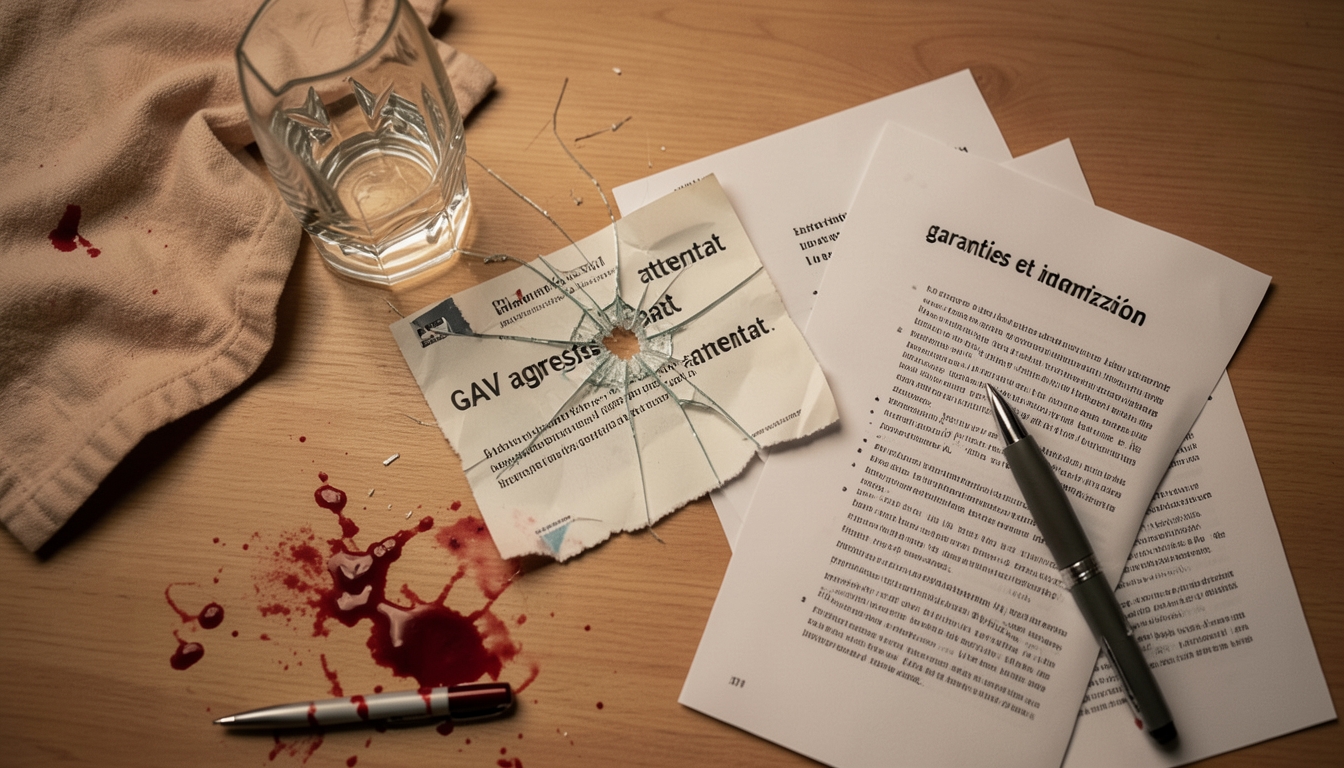 GAV agression attentat victime indemnisation