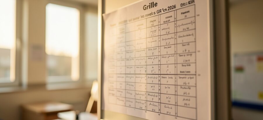 grille AGGIR GIR explication niveaux 1 à 6