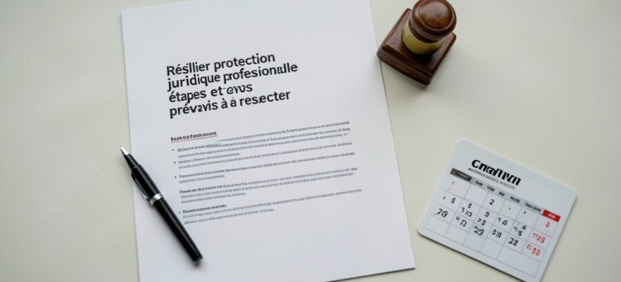résilier protection juridique professionnelle entreprise
